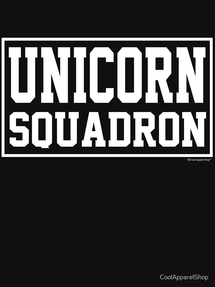 Unicorn Squadron Shirt by CoolApparelShop