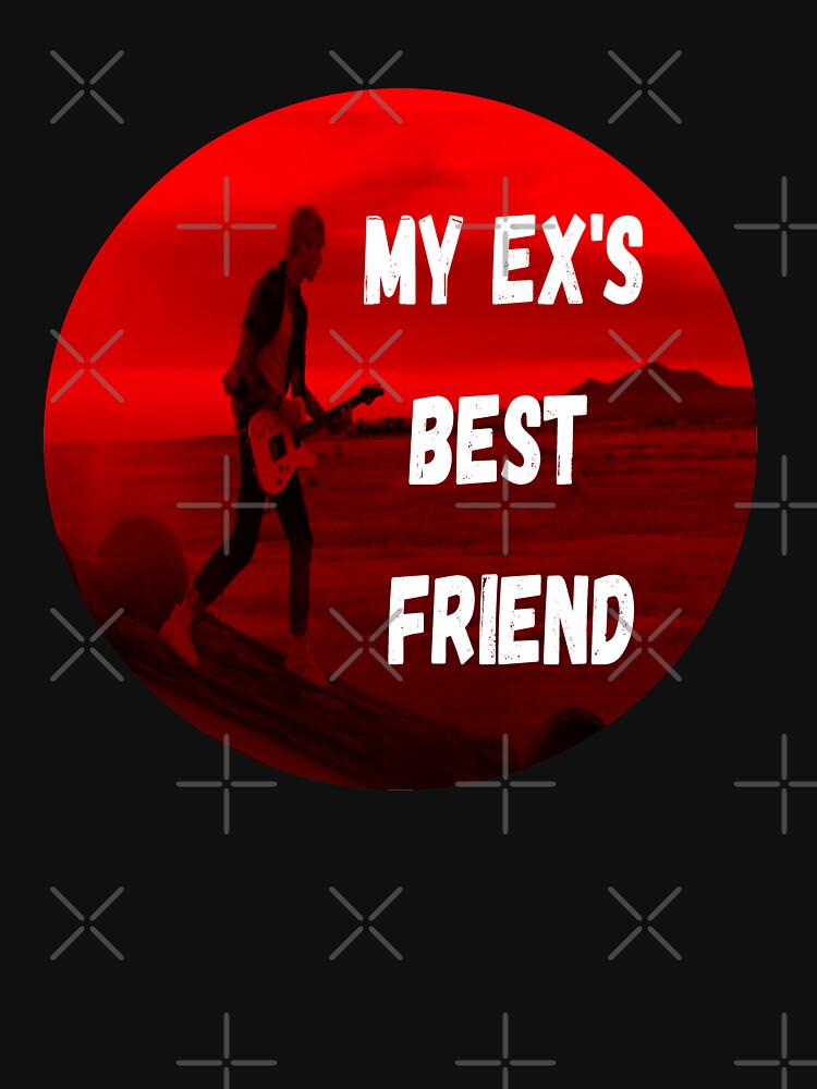 my ex's best friend Song t-shirt by Bachirdz Hoodie, Sweatshirt | BlankRebels.com (Image 3)