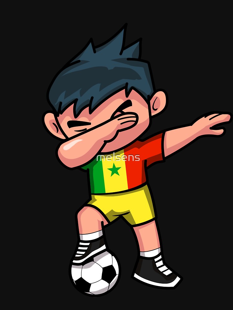 Soccer Boy Dabbing Senegal by melsens