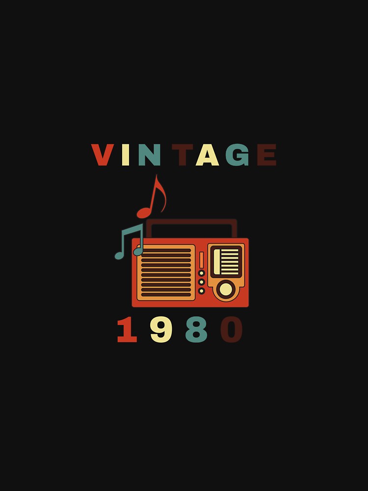 Cool Back To 80's Vintage Tees, I Love 80's by ARGTeeTrends