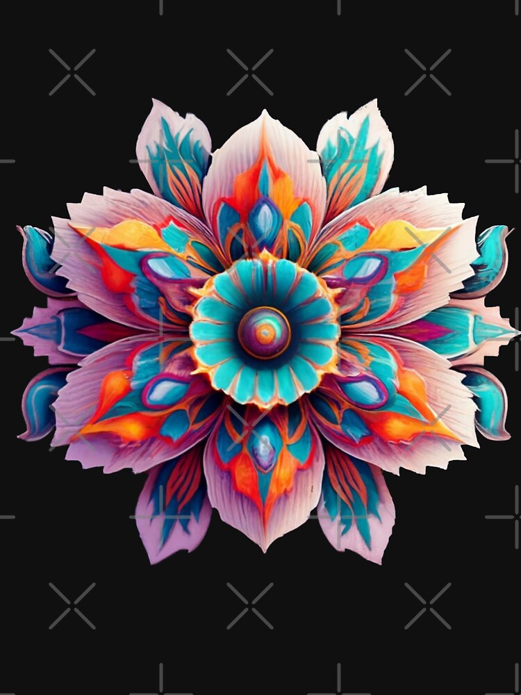 Sparkling flower by Creations03 T-Shirts, Hoodie, Sweatshirt | BlankRebels.com (Image 3)