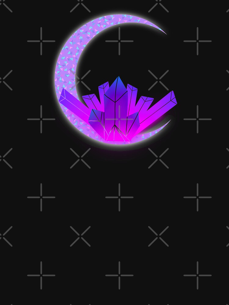 Moon And Crystals by JMDesignHouse T-Shirts, Hoodie, Sweatshirt | BlankRebels.com (Image 3)
