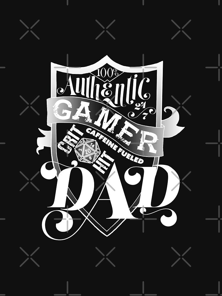 Gamer Dad D20 by JENetics Design T-Shirts, Hoodie, Sweatshirt | BlankRebels.com (Image 3)