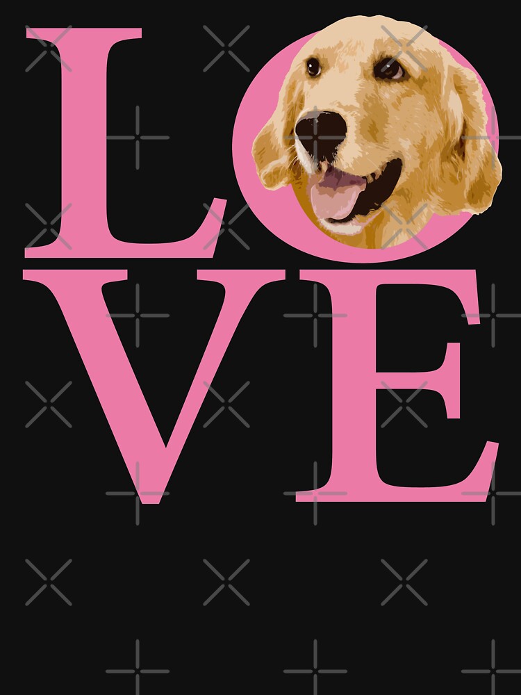 Love Golden Retriever by Futurebeachbum T-Shirts, Hoodie, Sweatshirt | BlankRebels.com (Image 3)