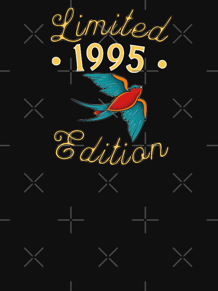 Limited edition 1995 retro vintage swallow bird by glowvim T-Shirts, Hoodie, Sweatshirt | BlankRebels.com (Image 3)