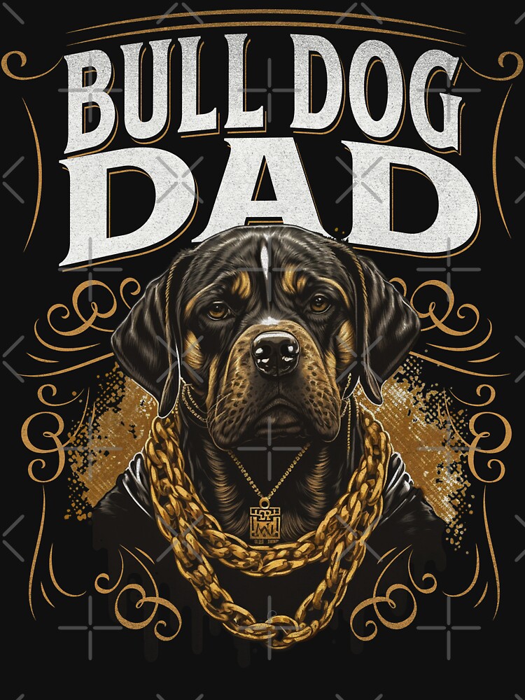 Bulldog Dad Bulldog Father by LayersDesign T-Shirts, Hoodie, Sweatshirt | BlankRebels.com (Image 3)