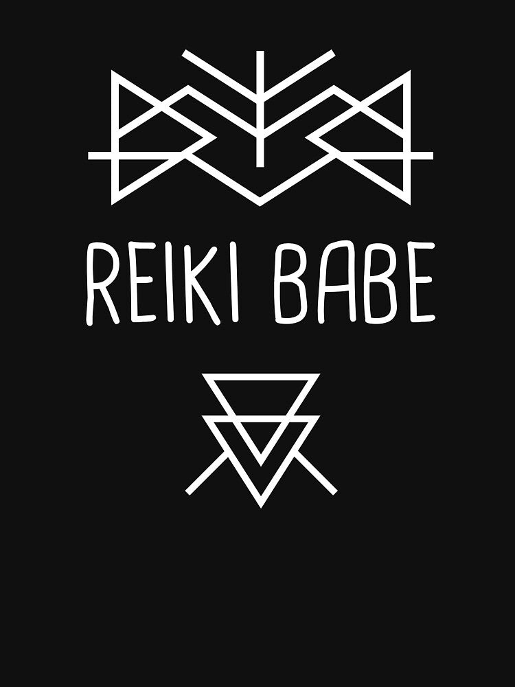 Reiki Babe | Chakra Qi Crystals by Jam Jar T-Shirts, Hoodie, Sweatshirt | BlankRebels.com (Image 3)