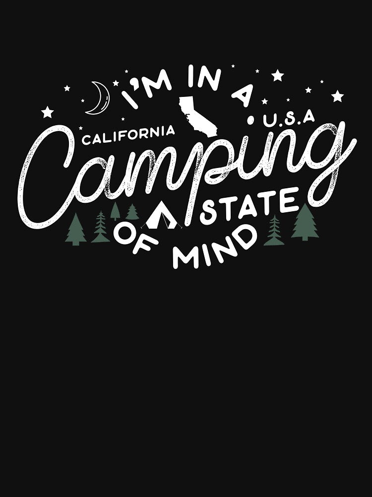 Camping State Of Mind   California by Danny Cuevas T-Shirts, Hoodie, Sweatshirt | BlankRebels.com (Image 3)