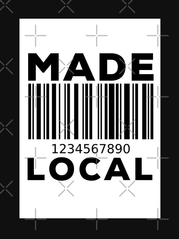 Made Local Bar Code by So Witcasm ? T-Shirts, Hoodie, Sweatshirt | BlankRebels.com (Image 3)