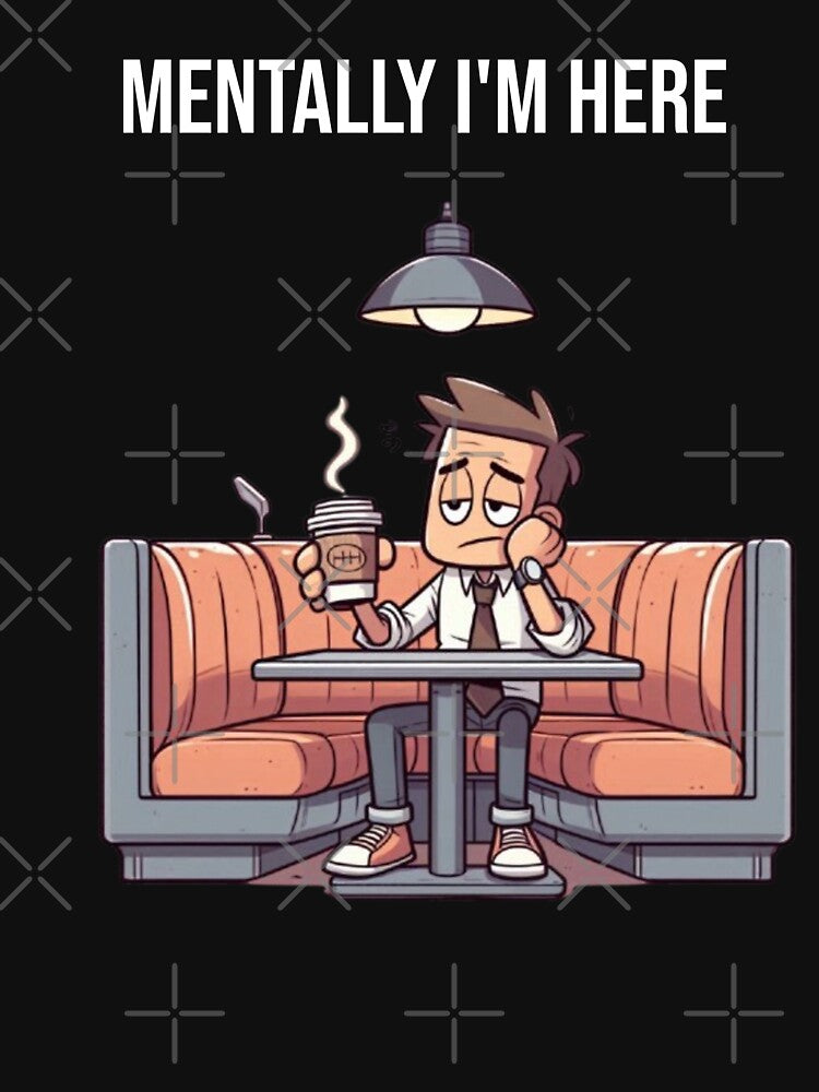 Mentally I’m in a Diner at 3AM – Moody Late-Night Design by Confuzz1ed T-Shirts, Hoodie, Sweatshirt (Image 3)