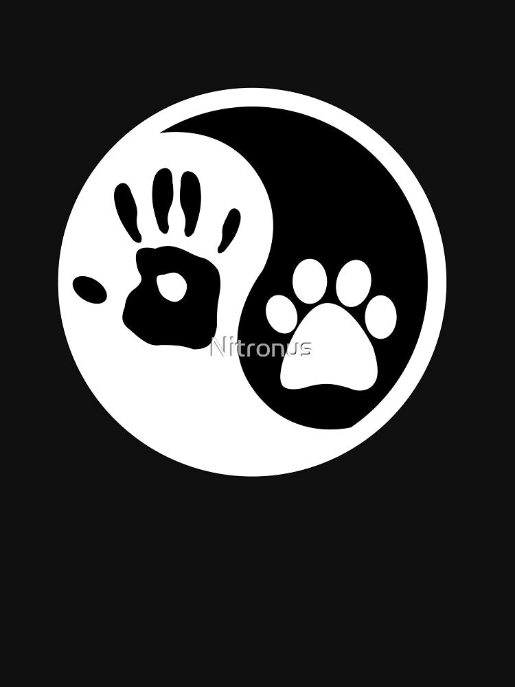 Dog hippie ying yang by Nitronus T-Shirts, Hoodie, Sweatshirt | BlankRebels.com (Image 3)