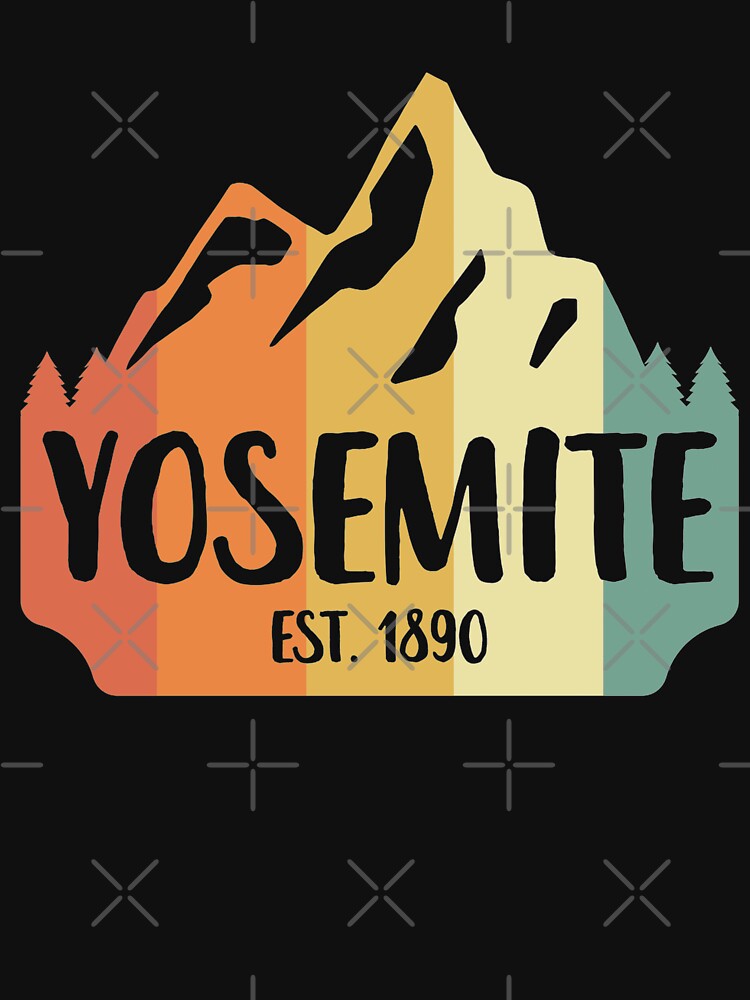 Yosemite Shirt, Yosemite, Yosemite National Park Shirt, Half Dome, Vintage, Retro, Gift, T-Shirt by Anazzy... (Image 3)