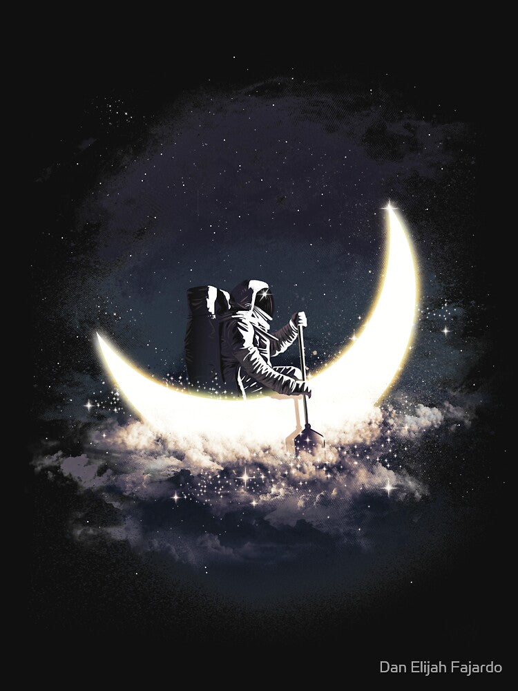 Moon Sailing by Dan Elijah Fajardo T-Shirts, Hoodie, Sweatshirt | BlankRebels.com (Image 3)