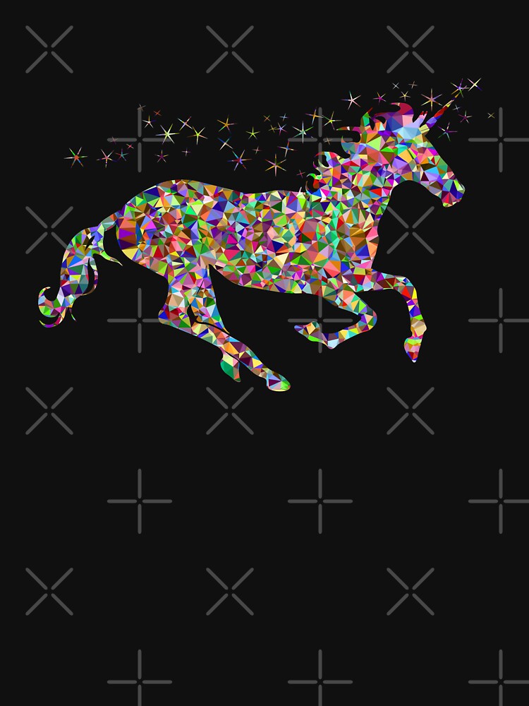 Rainbow Gem Unicorn Emoji by PrintPress T-Shirts, Hoodie, Sweatshirt | BlankRebels.com (Image 3)