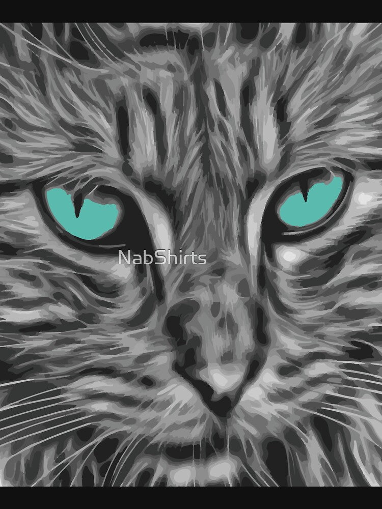 Moody Cat by NabShirts ⭐⭐⭐⭐⭐