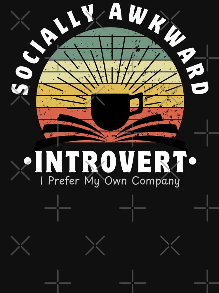Socially Awkward Introvert by Printsy PH T-Shirts, Hoodie, Sweatshirt | BlankRebels.com (Image 2)