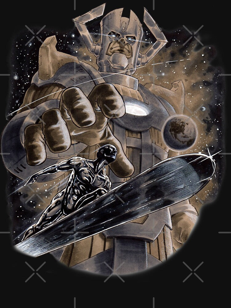 Silver Surfer & Galactus T-Shirts, Hoodie, Sweatshirt