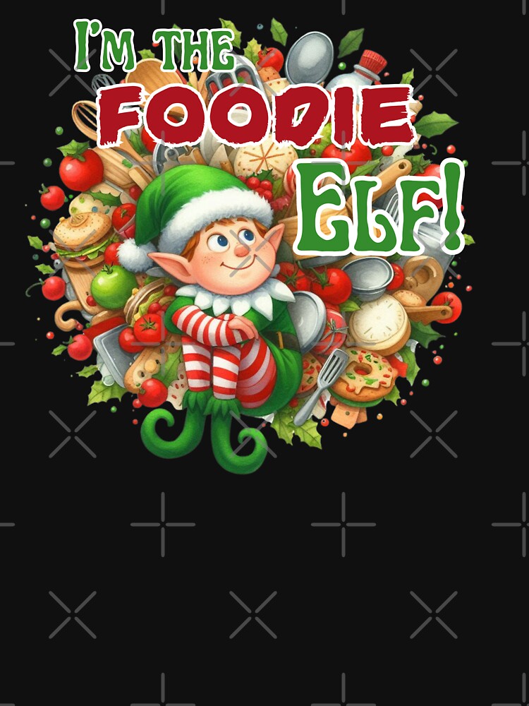 FOODIE - Food Blogger Gifts - What Elf Type Are You? Funny Christmas Elf Types | FOODIE ELF by Heritage Hive... (Image 2)