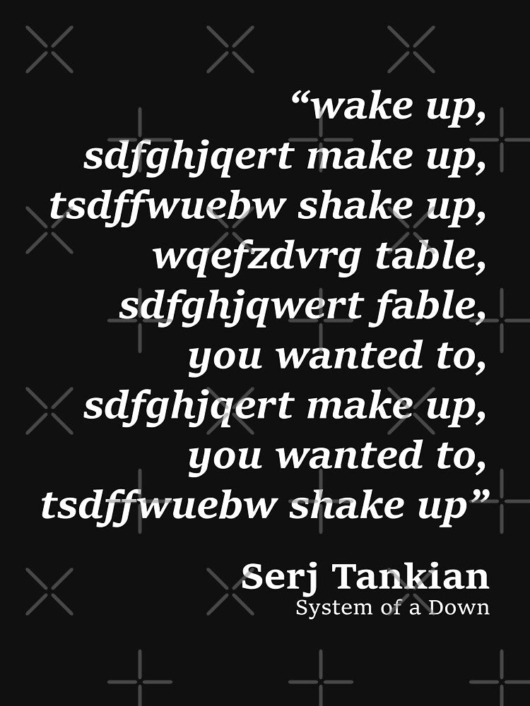 wake up - System of a Down - Chop Suey parody by PAINTMONKEYS T-Shirts, Hoodie, Sweatshirt | BlankRebels.com (Image 3)