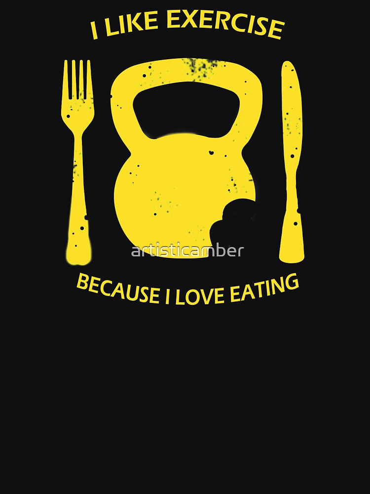 I Like to Exercise by artisticamber T-Shirts, Hoodie, Sweatshirt | BlankRebels.com (Image 2)