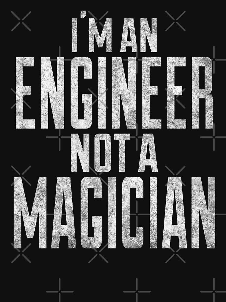 Funny engineer shirt - I'm an engineer not a magician by niftee Hoodie, Sweatshirt | BlankRebels.com (Image 3)