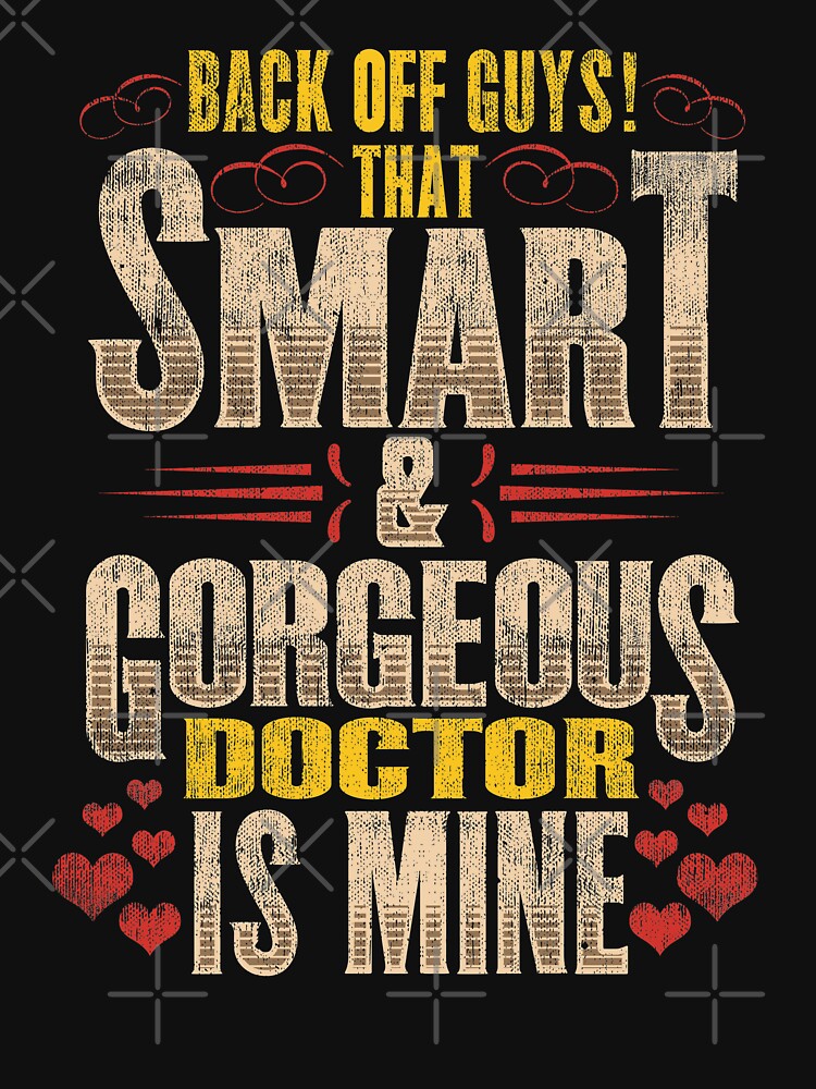Doctor Romantic Gift Boyfriend Girlfriend by Dapperly Tees Hoodie, Sweatshirt | BlankRebels.com (Image 3)
