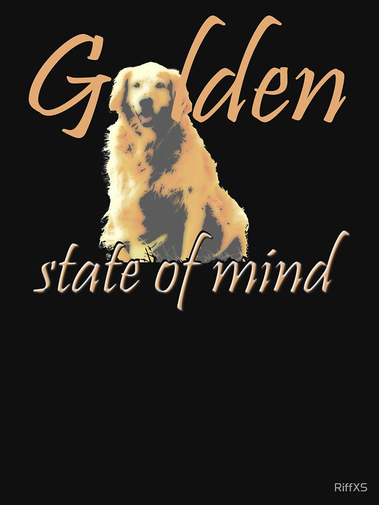 Golden Retriever State of Mind by RiffXS T-Shirts, Hoodie, Sweatshirt | BlankRebels.com (Image 3)
