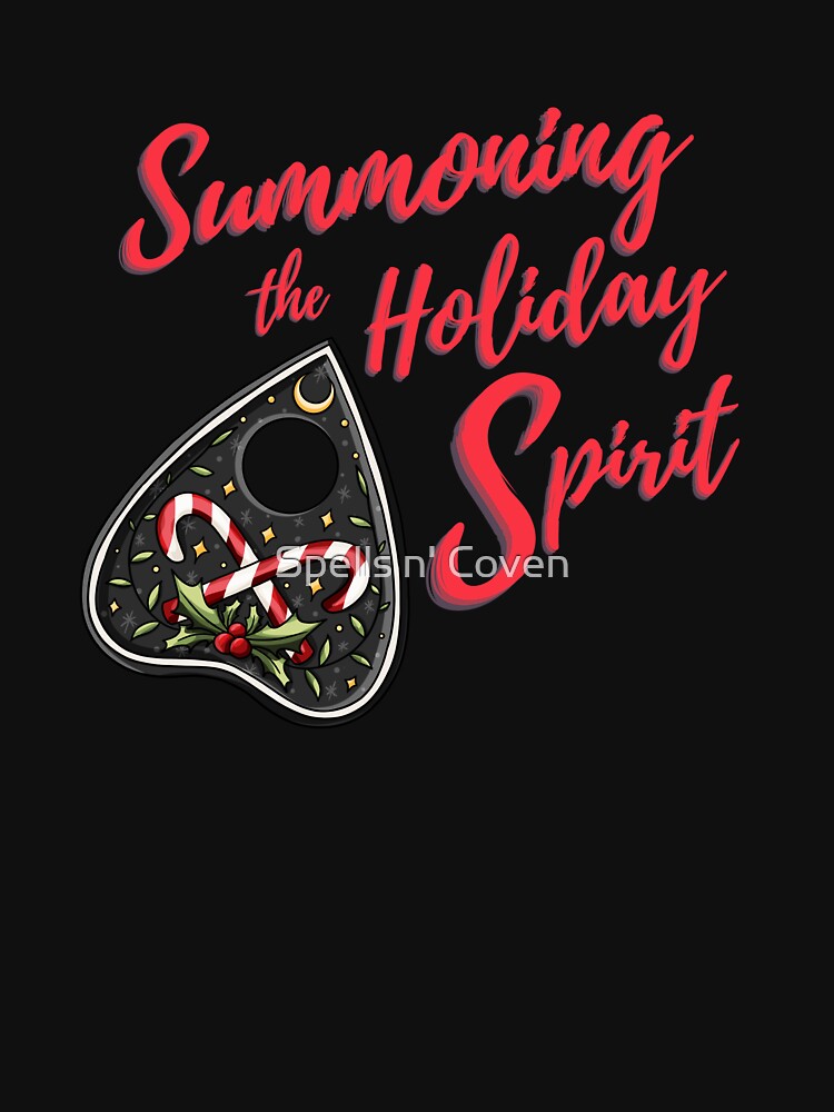 Summoning Holiday Spirit by Spells n' Coven T-Shirts, Hoodie, Sweatshirt | BlankRebels.com (Image 3)