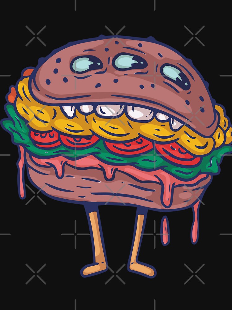 burger kill by killzilla T-Shirts, Hoodie, Sweatshirt | BlankRebels.com (Image 3)
