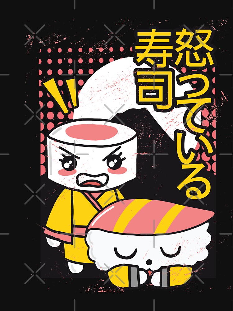 sushi arguing by Naji Amer T-Shirts, Hoodie, Sweatshirt | BlankRebels.com (Image 3)