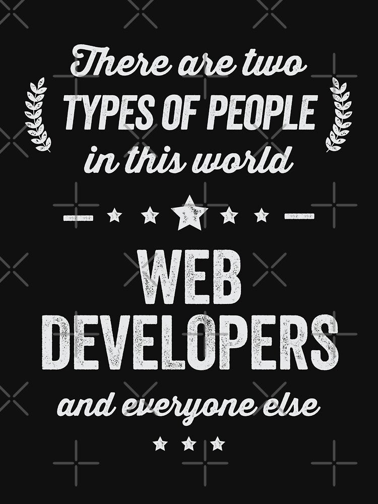 Funny Two Types of People Web Developers and Everyone Else by Uppercase Tees Hoodie, Sweatshirt | BlankRebels.com (Image 3)