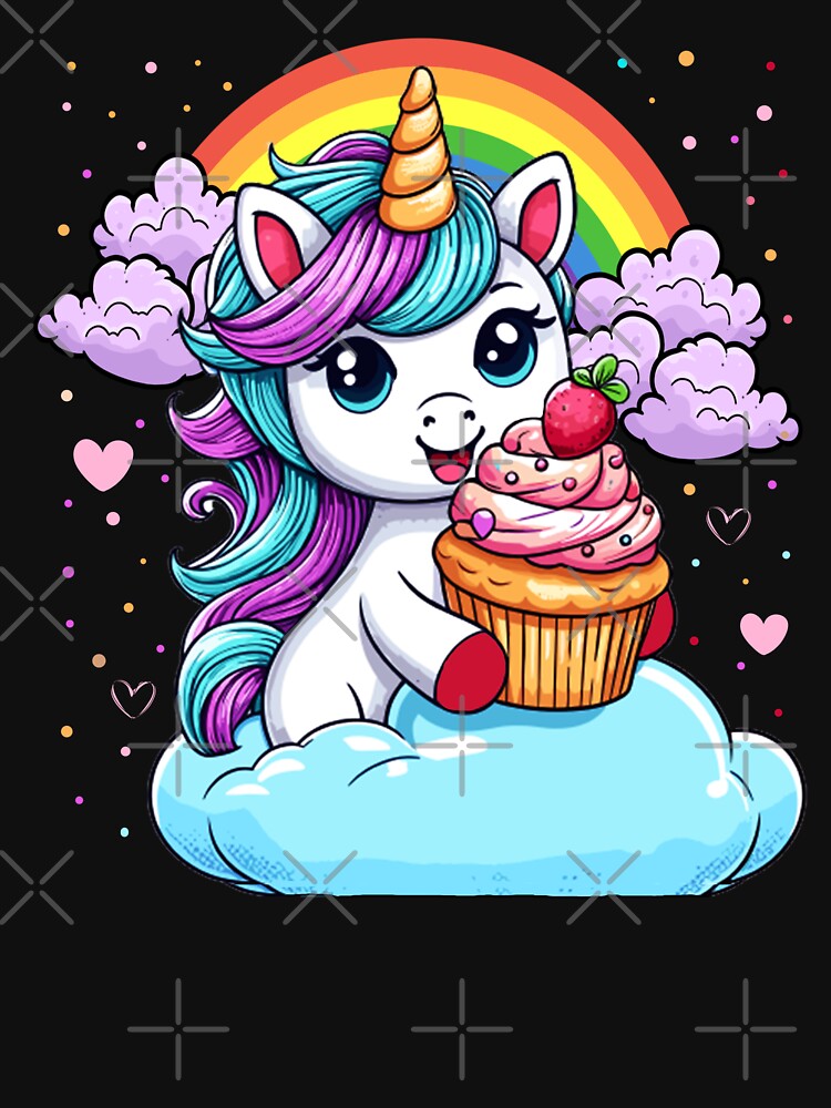 Birthday Unicorn by Meliafroggy T-Shirts, Hoodie, Sweatshirt | BlankRebels.com (Image 3)