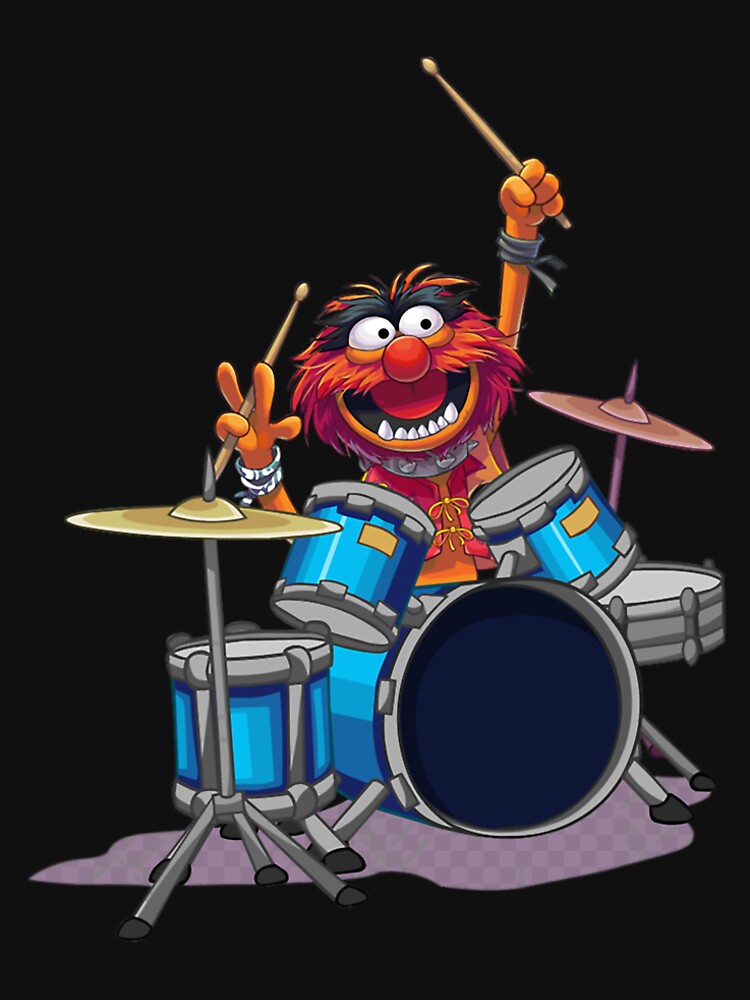 Animal Drummer The Muppets Show Classic T-Shirt by WYSSSIMINGTON Hoodie, Sweatshirt | BlankRebels.com (Image 2)