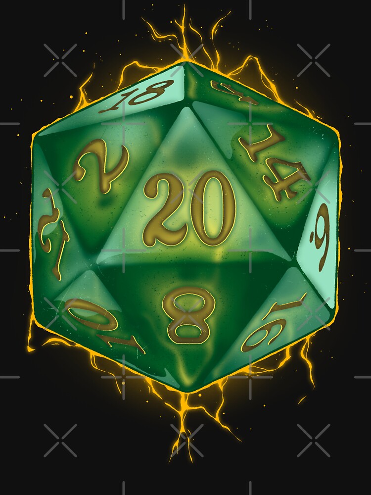 Magic Dice Emerald by Getsousa T-Shirts, Hoodie, Sweatshirt | BlankRebels.com (Image 3)