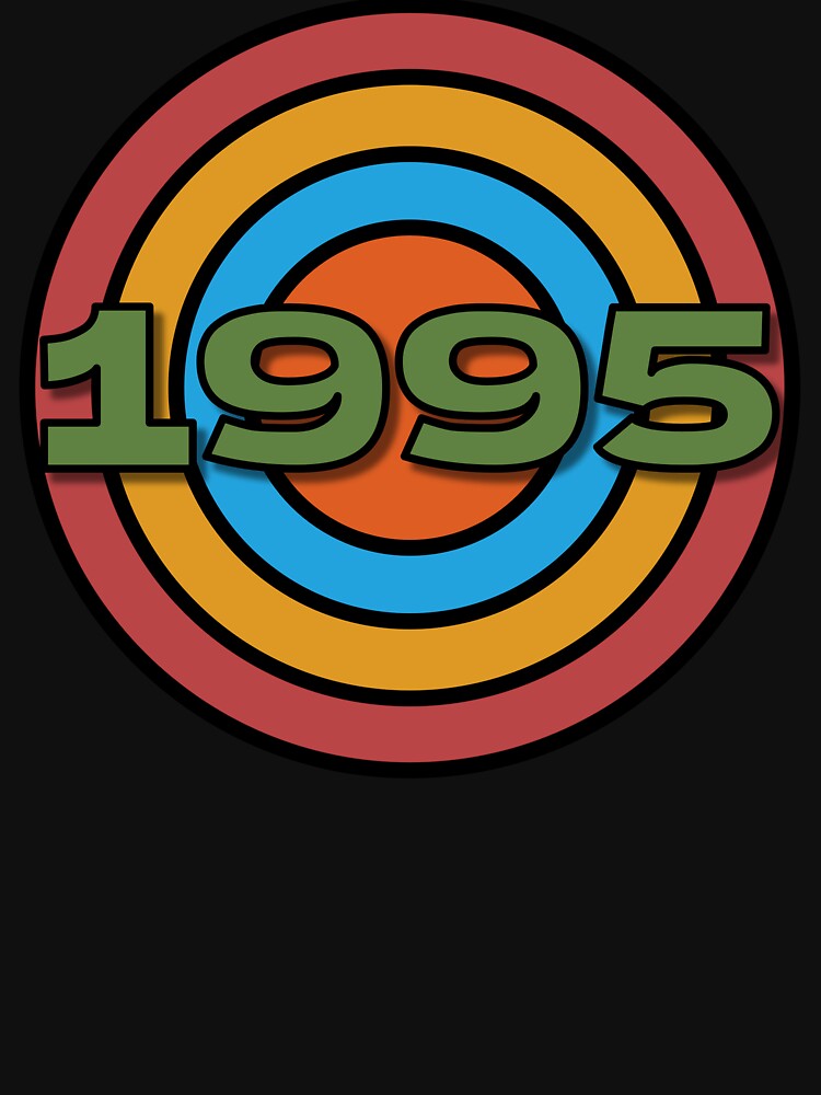 1995 - Vintage Retro Original Birthday Gift Idea by Kipcio T-Shirts, Hoodie, Sweatshirt | BlankRebels.com (Image 3)