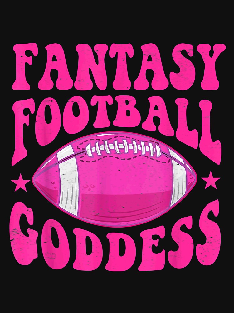 Fantasy Football Goddess Womens Cute Draft Party by AdjiratouToure T-Shirts, Hoodie, Sweatshirt | BlankRebels.com (Image 3)