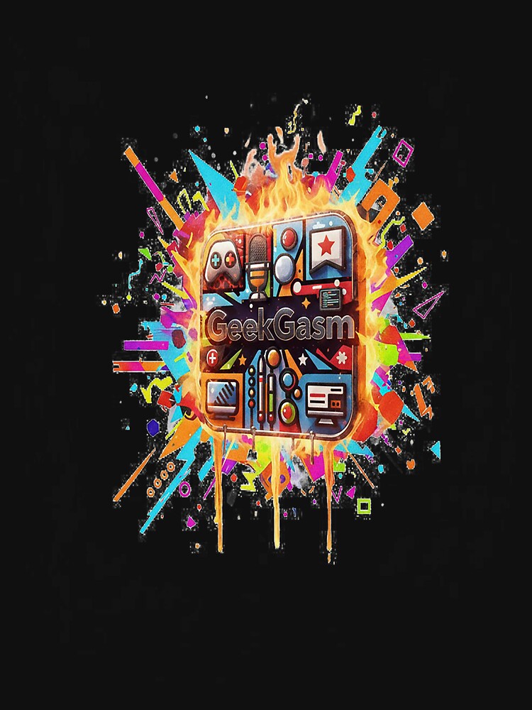 GeekGasm Website Logo Colorful by GeekGasmMerch T-Shirts, Hoodie, Sweatshirt | BlankRebels.com (Image 3)