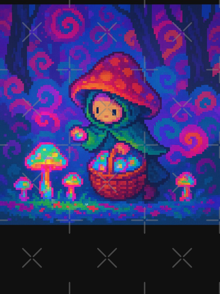 Mushroom Forager by PixCthulhu T-Shirts, Hoodie, Sweatshirt | BlankRebels.com (Image 3)