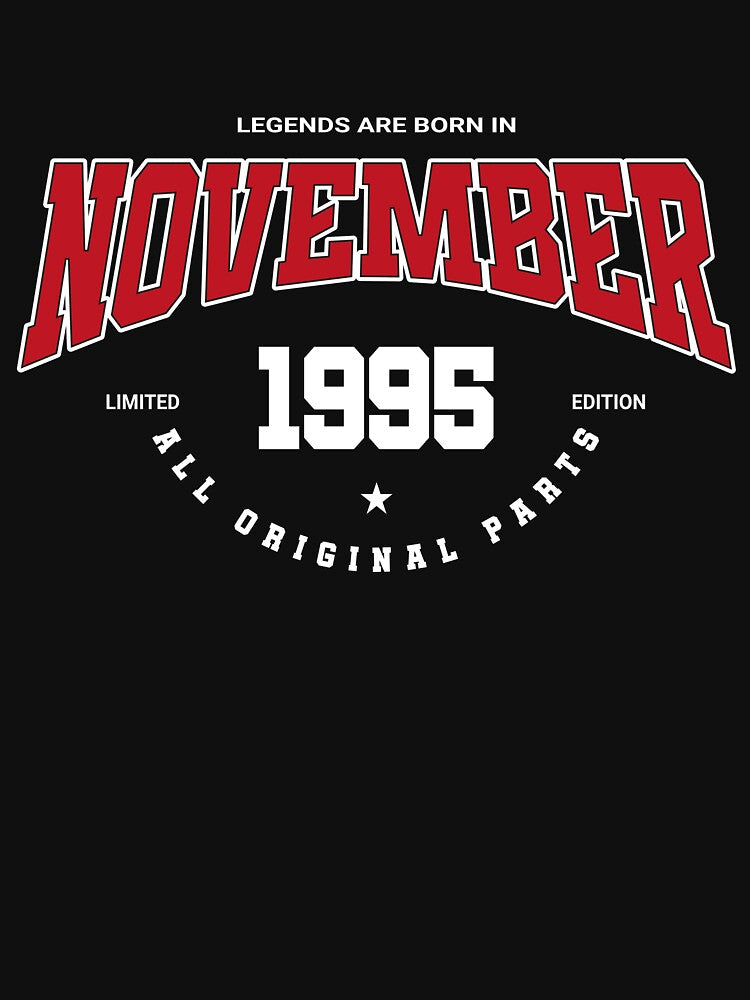 November legends 1995 by HB Shirts Hoodie, Sweatshirt | BlankRebels.com (Image 3)
