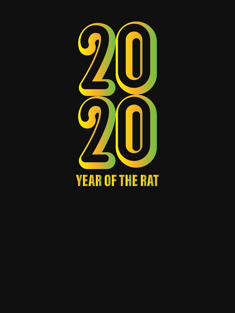 2020 Year of the Rat by teegear T-Shirts, Hoodie, Sweatshirt | BlankRebels.com (Image 2)