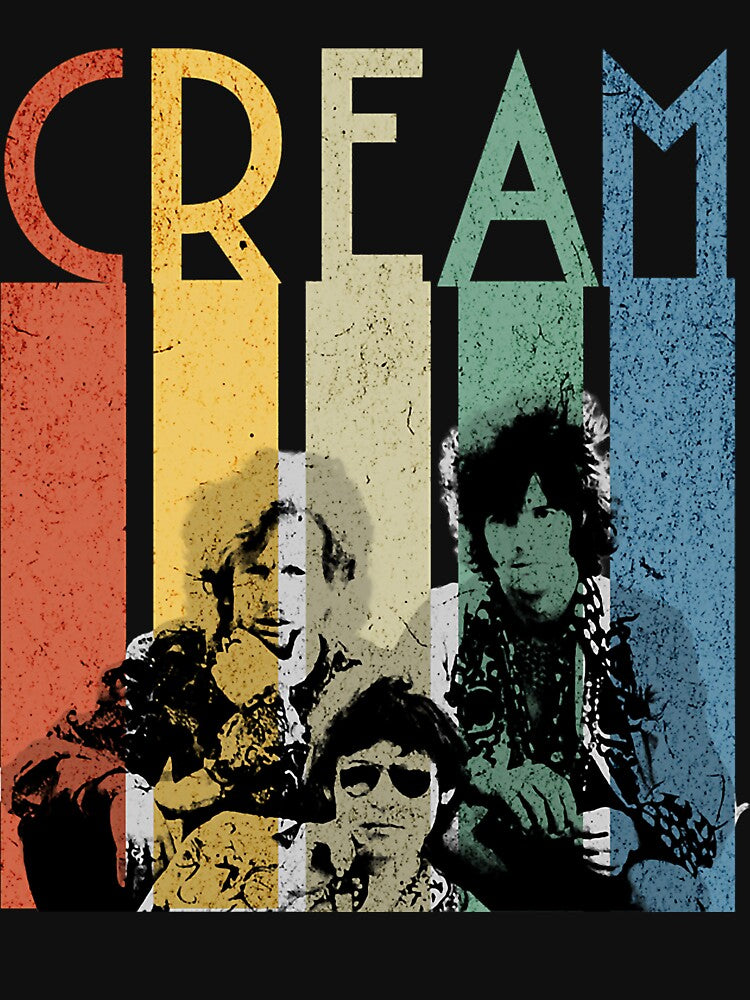 Cream Band Retro T-Shirts, Hoodie, Sweatshirt