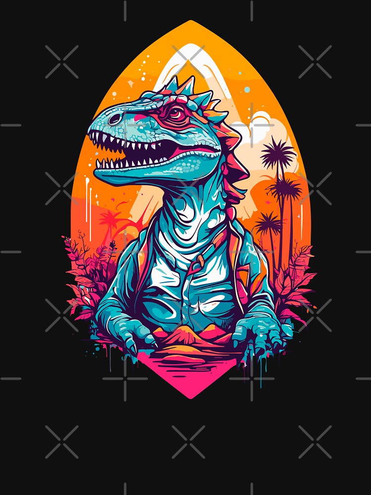 Dinosaur Portrait by PetSafari T-Shirts, Hoodie, Sweatshirt | BlankRebels.com (Image 3)