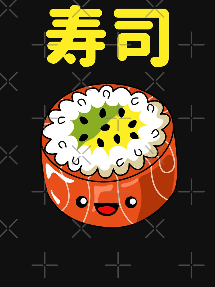 Sushi Lover - Cute Sushi Roll - Japanese Sushi by Nossikko T-Shirts, Hoodie, Sweatshirt | BlankRebels.com (Image 3)