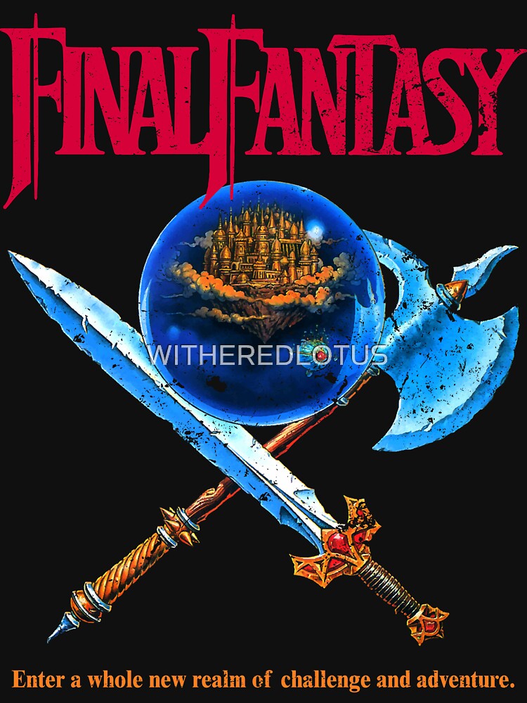 Final Fantasy (Classic) by WITHEREDLOTUS T-Shirts, Hoodie, Sweatshirt | BlankRebels.com (Image 3)