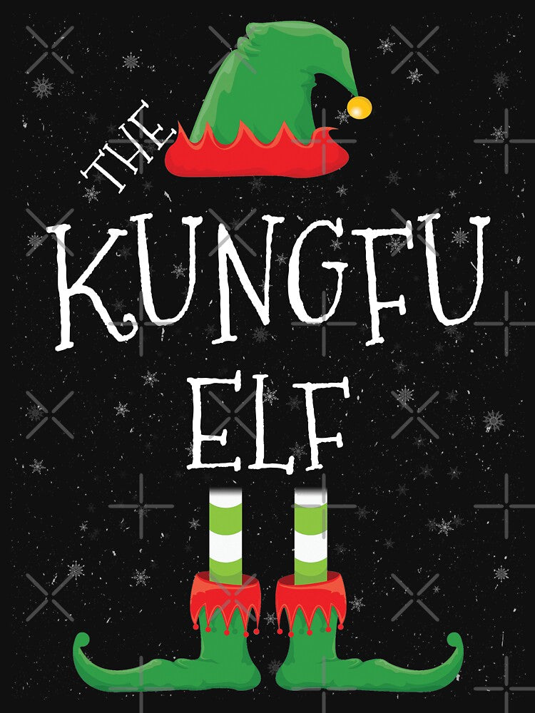 Kungfu Elf Family Matching Christmas Group Funny Gift by DavisHasari T-Shirts, Hoodie, Sweatshirt | BlankRebels.com (Image 3)