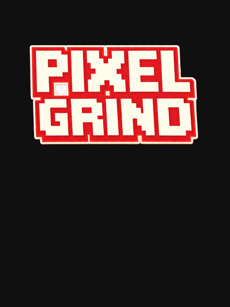 Retro gamer shirt - Pixel Grind by TiltedPlayer Hoodie, Sweatshirt | BlankRebels.com (Image 3)