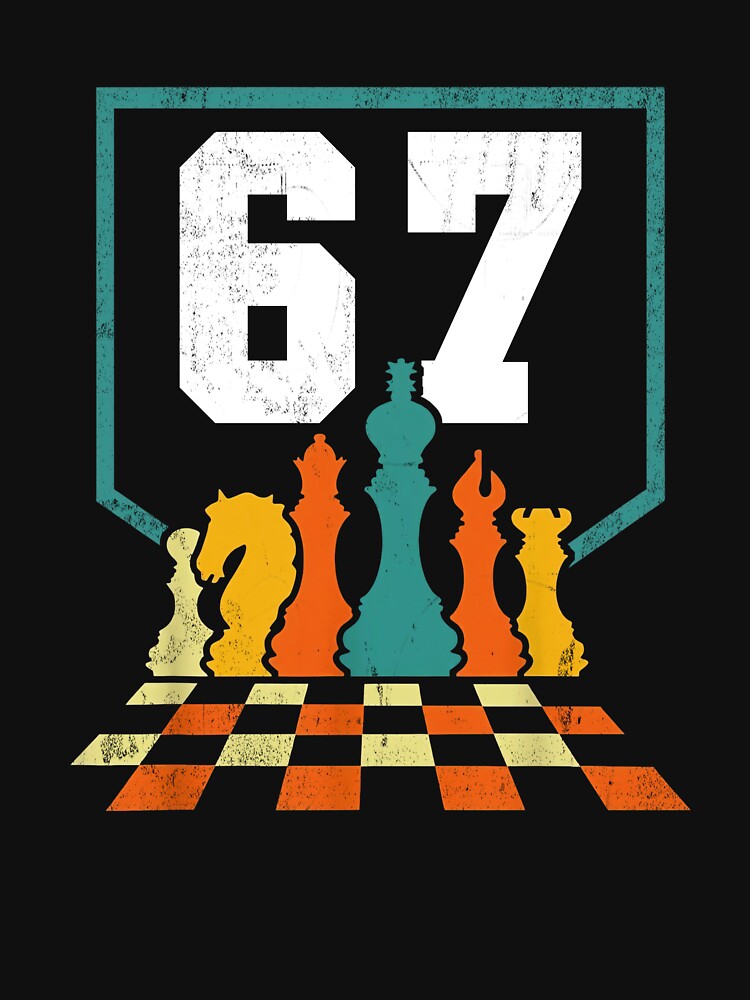 Retro Chess Club 67 Six Seven T-Shirt Design by LashondaGreen89 Hoodie, Sweatshirt | BlankRebels.com (Image 3)