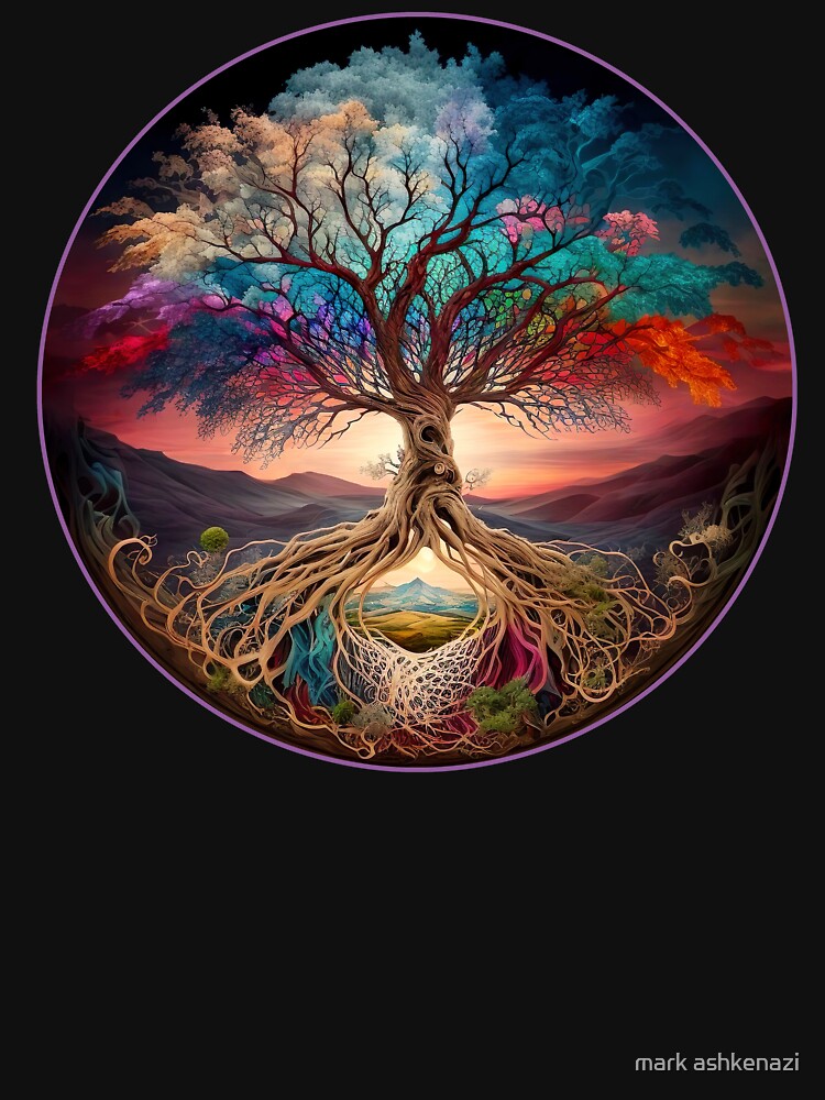 Tree Of Life Mandala by mark ashkenazi