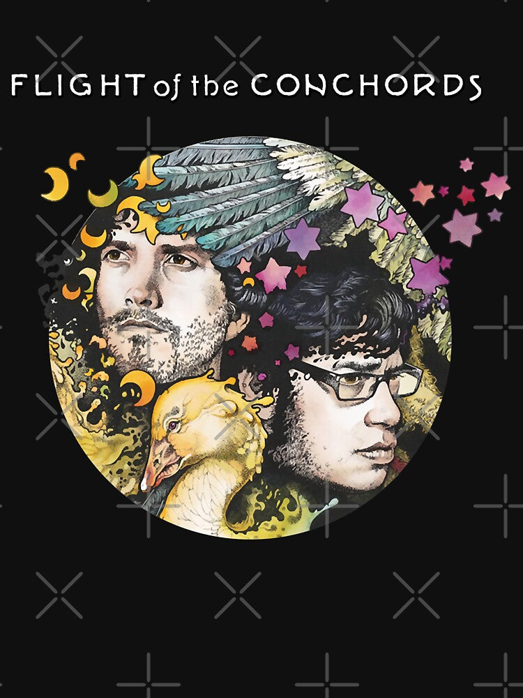 Feel Inside Flight of the Conchords darby Halloween band Christmas Music Essential by FlighuConchords T-Shirts,... (Image 3)