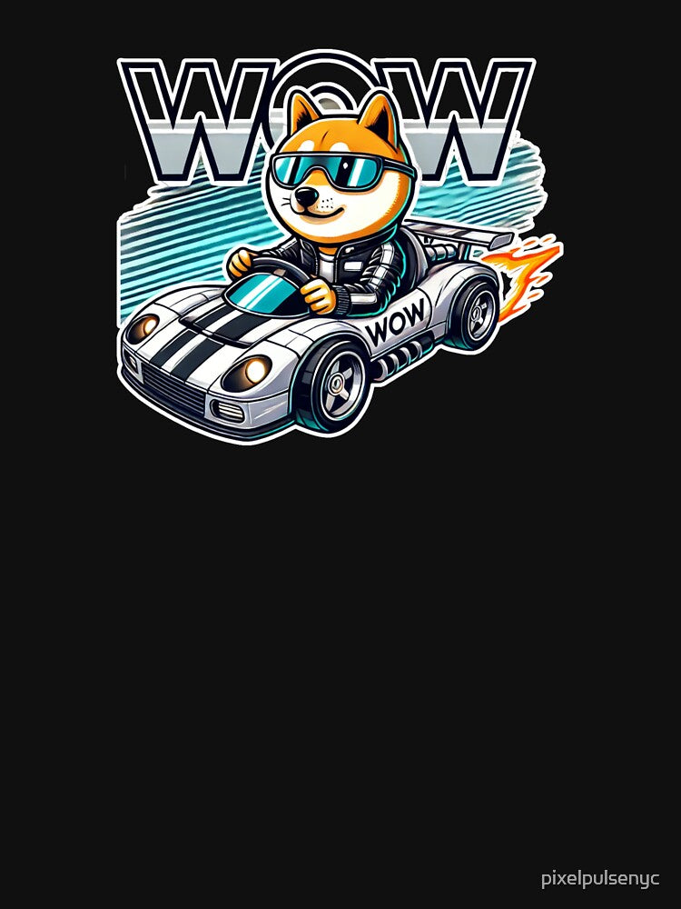 High-speed Doge Racer by pixelpulsenyc T-Shirts, Hoodie, Sweatshirt | BlankRebels.com (Image 3)